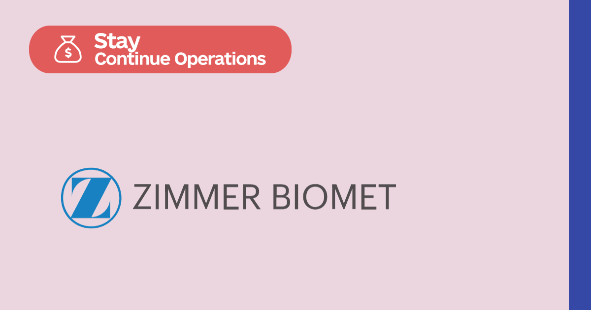 LeaveRussia Zimmer Biomet is Doing Business in Russia as Usual