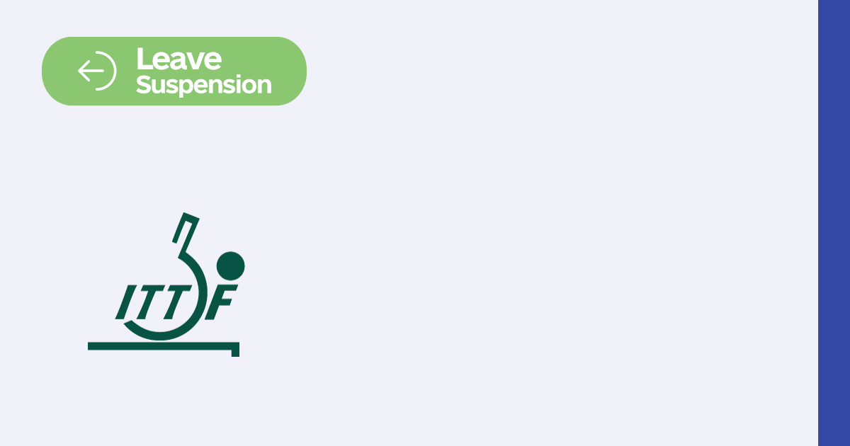 LeaveRussia International Table Tennis Federation is Temporarily