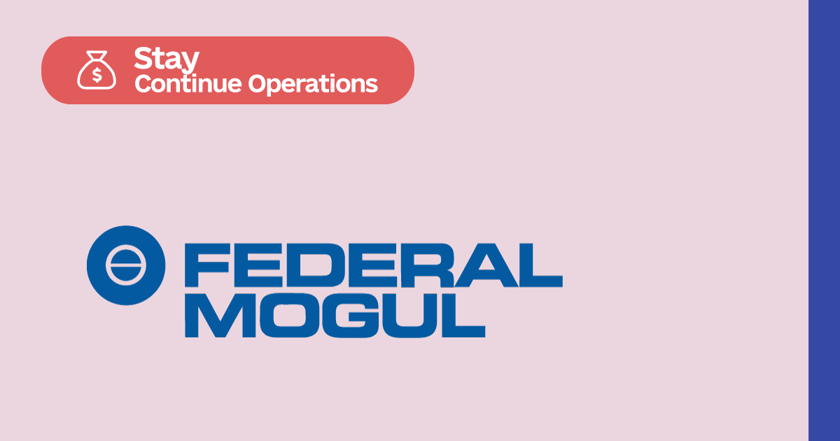 LeaveRussia FederalMogul is Doing Business in Russia as Usual