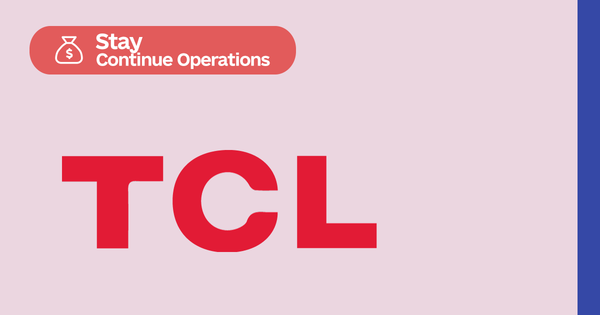 LeaveRussia TCL Technology is Doing Business in Russia as Usual